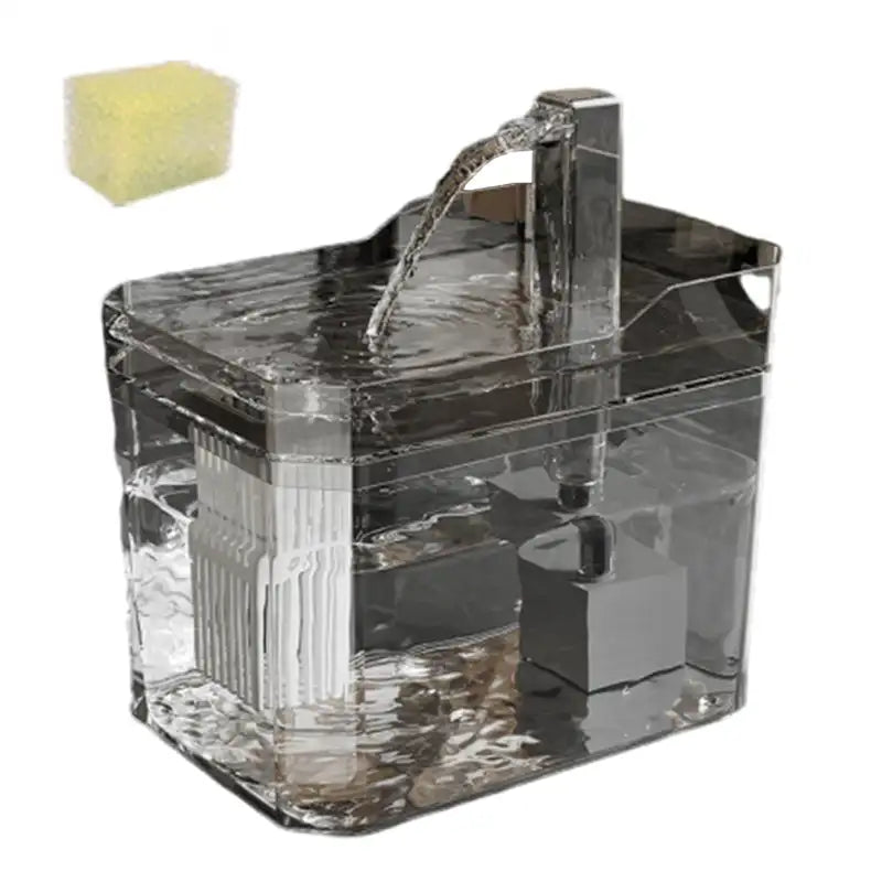 Automatic 1.5L Pet Water Fountain Filter Mute Cat Drink Bowl Pet Mobile Water Dispenser for Dog and Cat Water Feeding Supplies