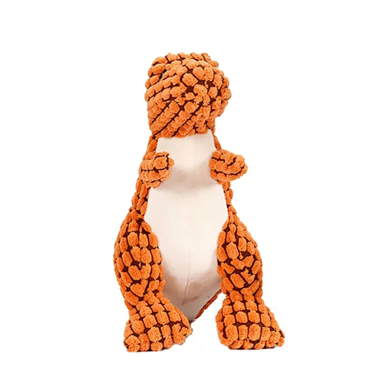 Pets Dog Chew Stuffed Funny Dinosaur Shape Cats Corn Wool Vocal Toy Apply to Training Exercise Simulation Animal Chihuahua Toys