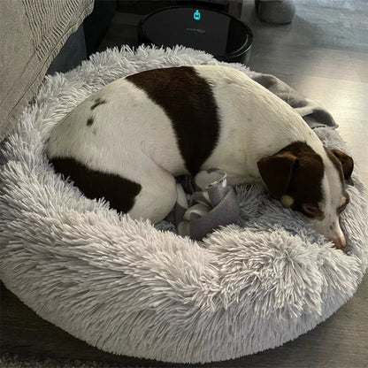 Super Soft Dog Bed Plush Cat Mat Dog Beds for Large Dogs Bed Labradors House round Cushion Pet Product Accessories