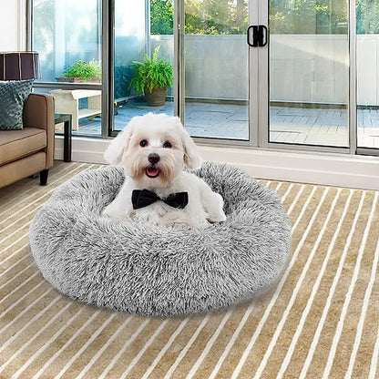 Super Soft Dog Bed Plush Cat Mat Dog Beds for Large Dogs Bed Labradors House round Cushion Pet Product Accessories