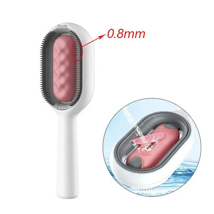 Grooming Brush Cleaning Massage Remover Comb for Cat Dog General Supplies with Water Tank Pets Products Accessories